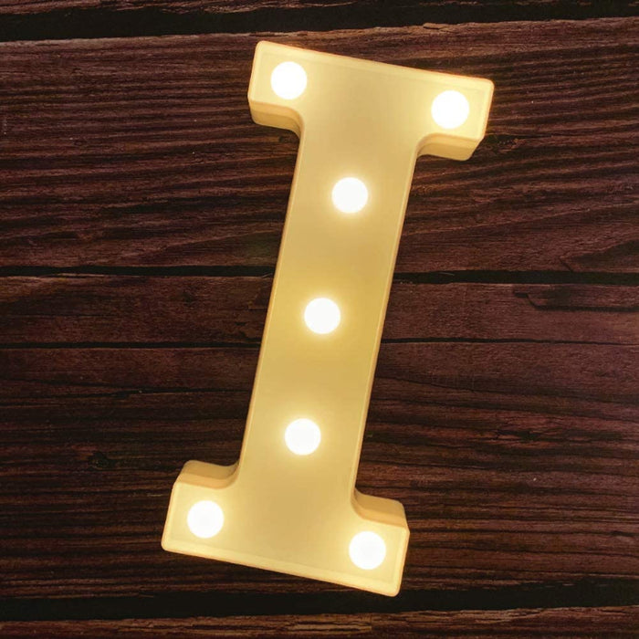 Light Up Letters | Large Light Up Numbers | Battery Powered And Bright With Every Letter Of The Alphabet | For Wedding, Birthday, Party, Celebration, Christmas Or Home Decoration