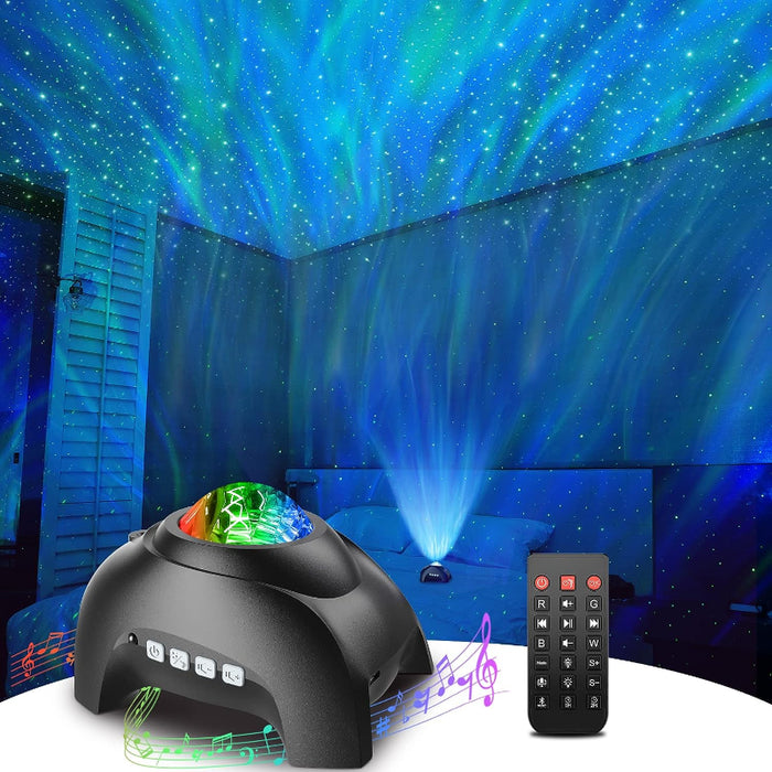 4 In 1 Galaxy And Star Projector With Bluetooth Speaker