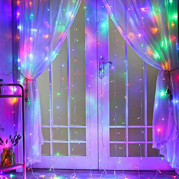 Curtain String Lights With Modes And Waterproof Design