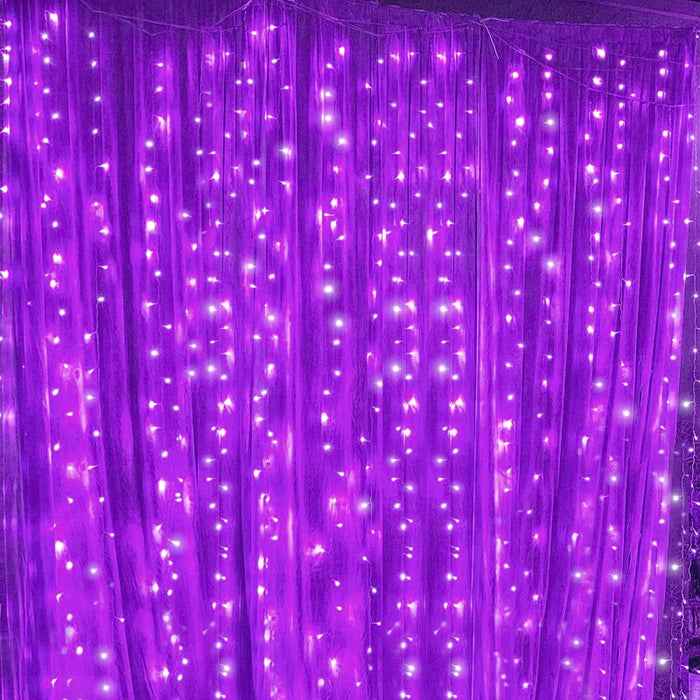 Curtain String Lights With Modes And Waterproof Design