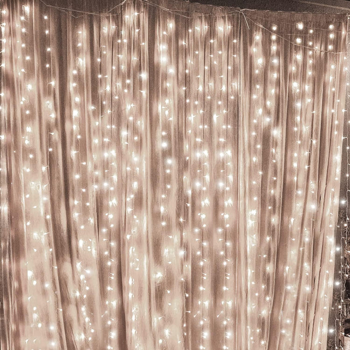 Curtain String Lights With Modes And Waterproof Design