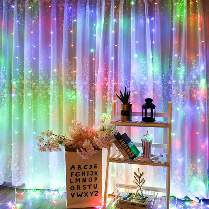 Curtain String Lights With Modes And Waterproof Design