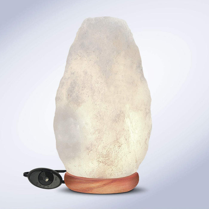 Himalayan Glow White Salt Crystal Lamp