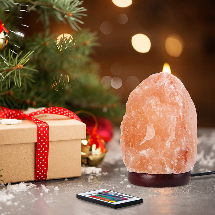 Natural Crystal Pink Small Salt Lamp
