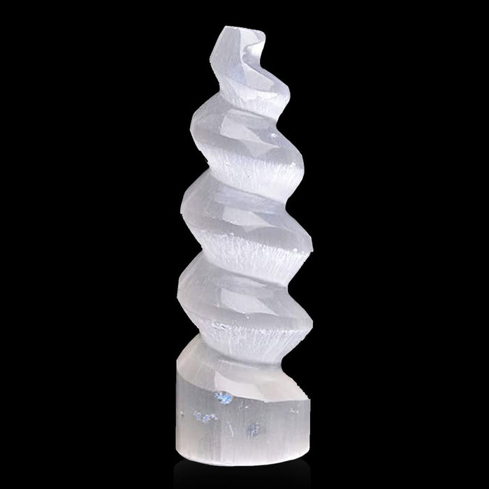 Selenite Crystal Lamp | Authentic Handmade Moroccan Selenite