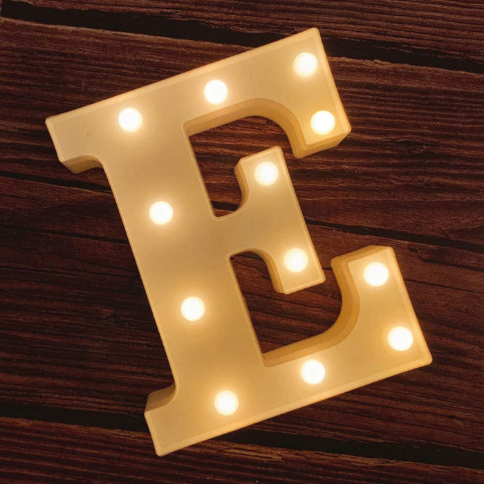 Light Up Letters | Large Light Up Numbers | Battery Powered And Bright With Every Letter Of The Alphabet | For Wedding, Birthday, Party, Celebration, Christmas Or Home Decoration