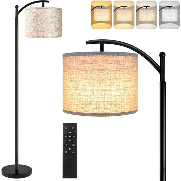 Floor Lamp for Living Room, 4 Color Temperature LED Floor Lamp with Remote & Foot Switch