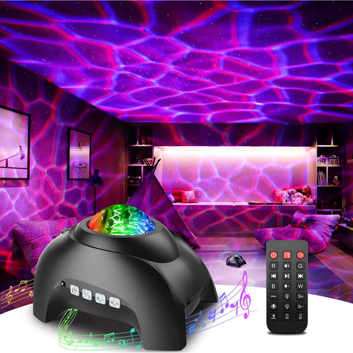 Star Projector, Galaxy Projector For Bedroom, Bluetooth Speaker And White Noise Aurora Projector, Night Light Projector For Kids Adults Gaming Room, Home Theater, Ceiling, Room Decor