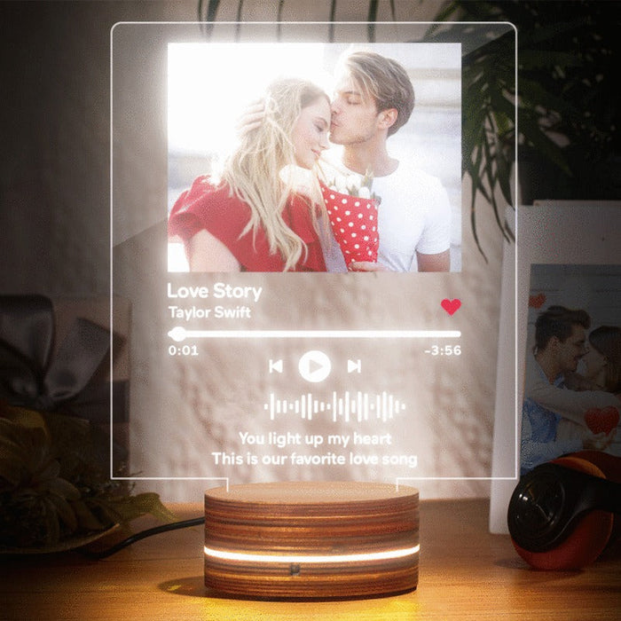 Personalized Music Acrylic Glass