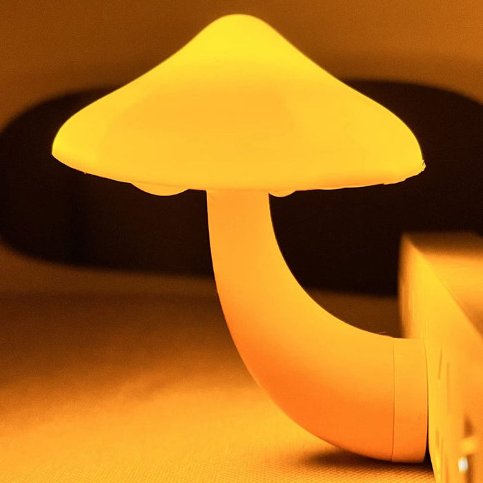 Mushroom Wall Light With Changing Colors