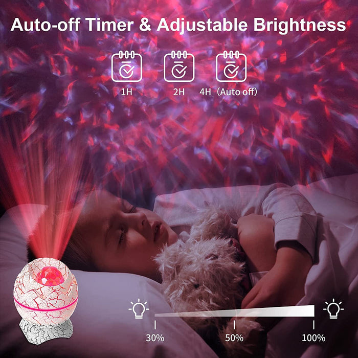 Star Projector, Galaxy Projector for Bedroom, Remote Control & White Noise Bluetooth Speaker