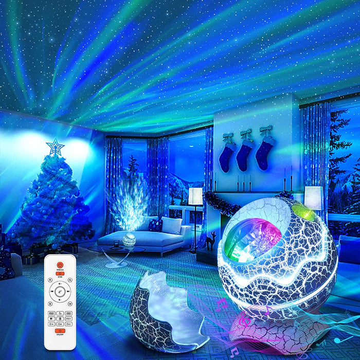 Star Projector, Galaxy Projector for Bedroom, Remote Control & White Noise Bluetooth Speaker